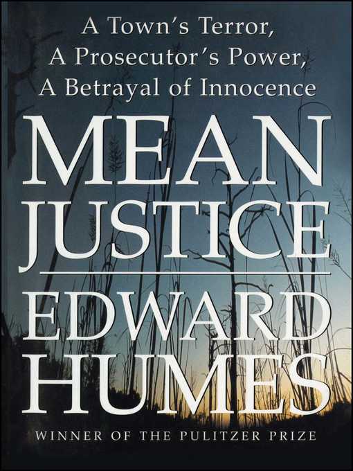 Cover image for Mean Justice